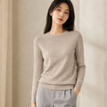 sueter-feminino-de-cashmere-slim-decote-redondo-pulover-termico-manga-longa-para-outono-e-inverno-cor-08-caqui