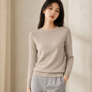 sueter-feminino-de-cashmere-slim-decote-redondo-pulover-termico-manga-longa-para-outono-e-inverno-cor-08-caqui