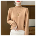 sueter-feminino-trico-solto-gola-meia-alta-camisa-base-caimento-confortavel-para-outono-e-inverno-cor-05-caqui